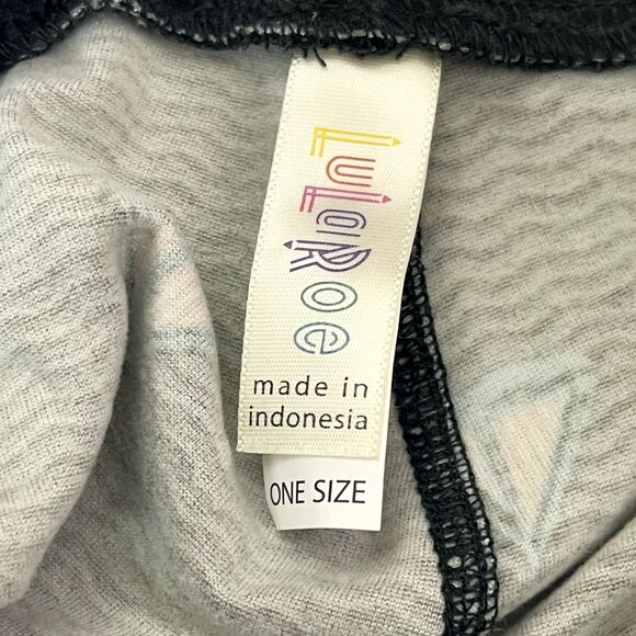 Lularoe OS Leggings BOAT NAUTICAL OCEAN BEACH PRINT One Size - Picture 3 of 4